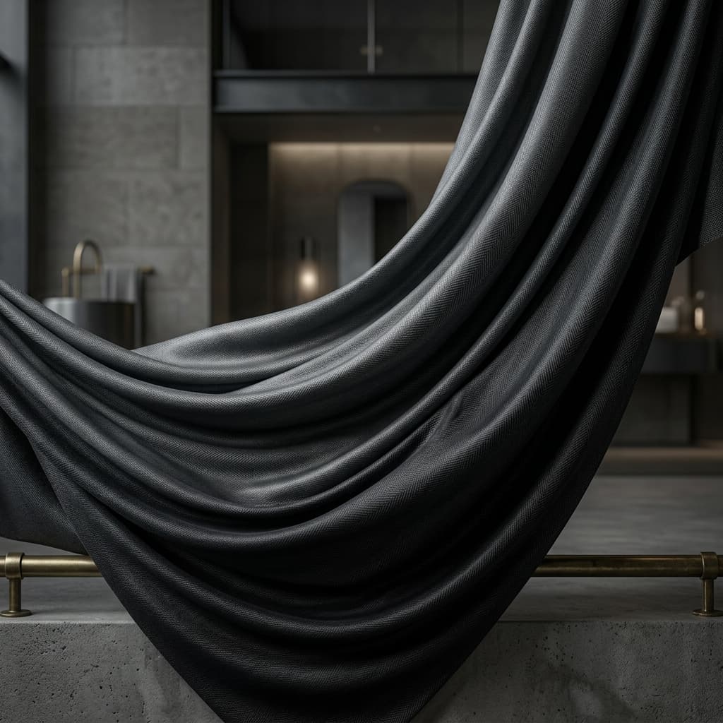 Luxurious Dark Fabric